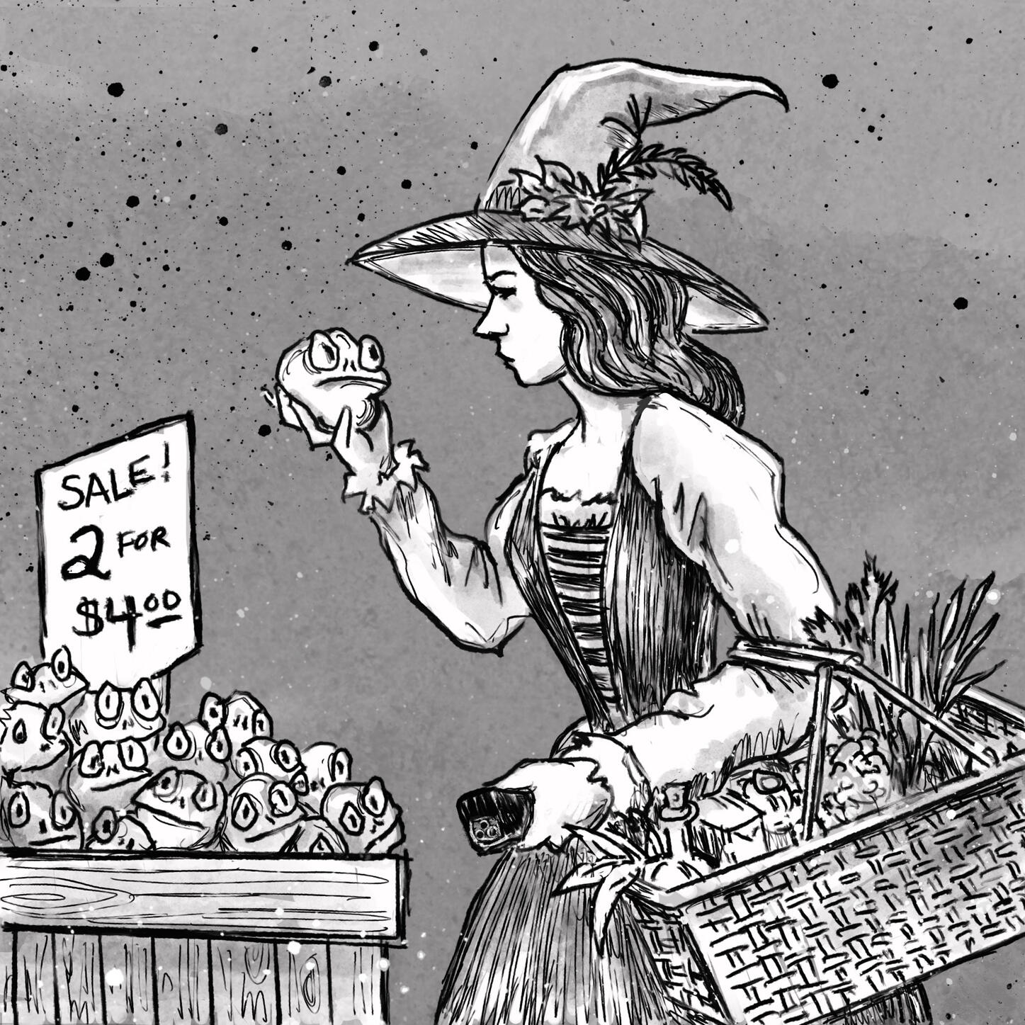 Market Day (Adobe Fresco)