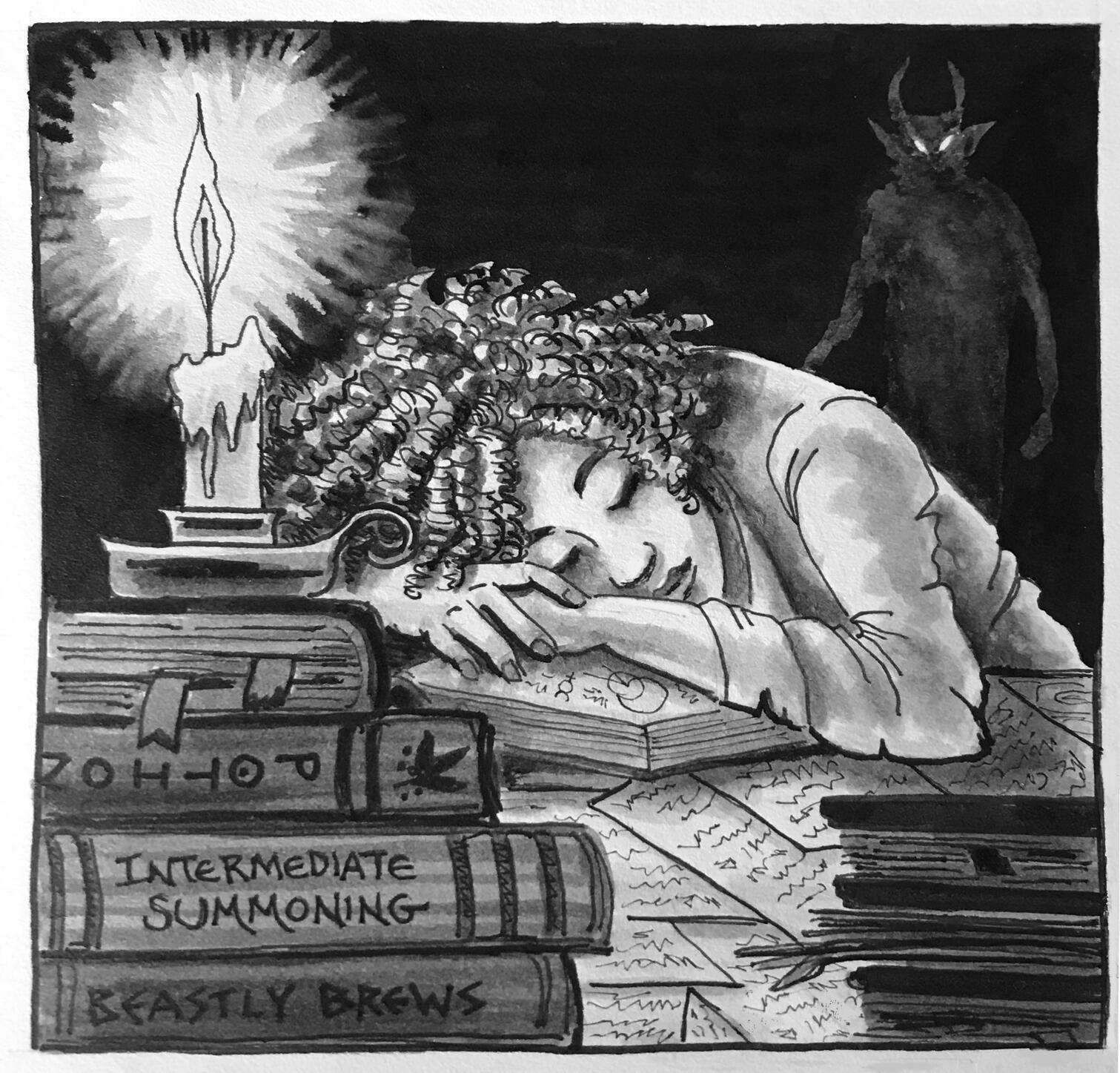 All Nighter (markers)