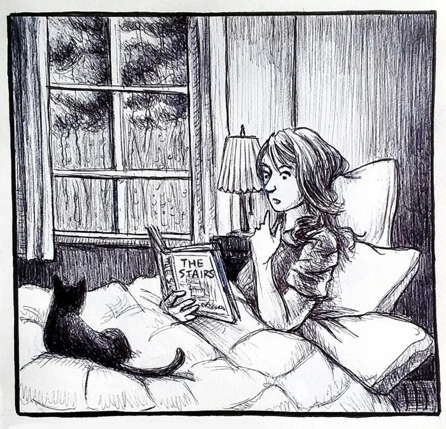 Thunderstorm (ballpoint pen)